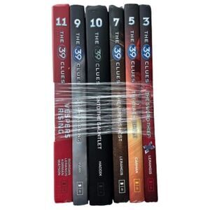 The 39 Clues Books SET 3 5 7 9 10 11 Sword Viper Gauntlet Vespers Storm